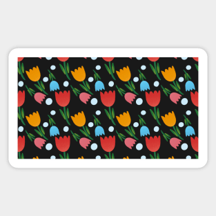 Flower Repeated Pattern Sticker